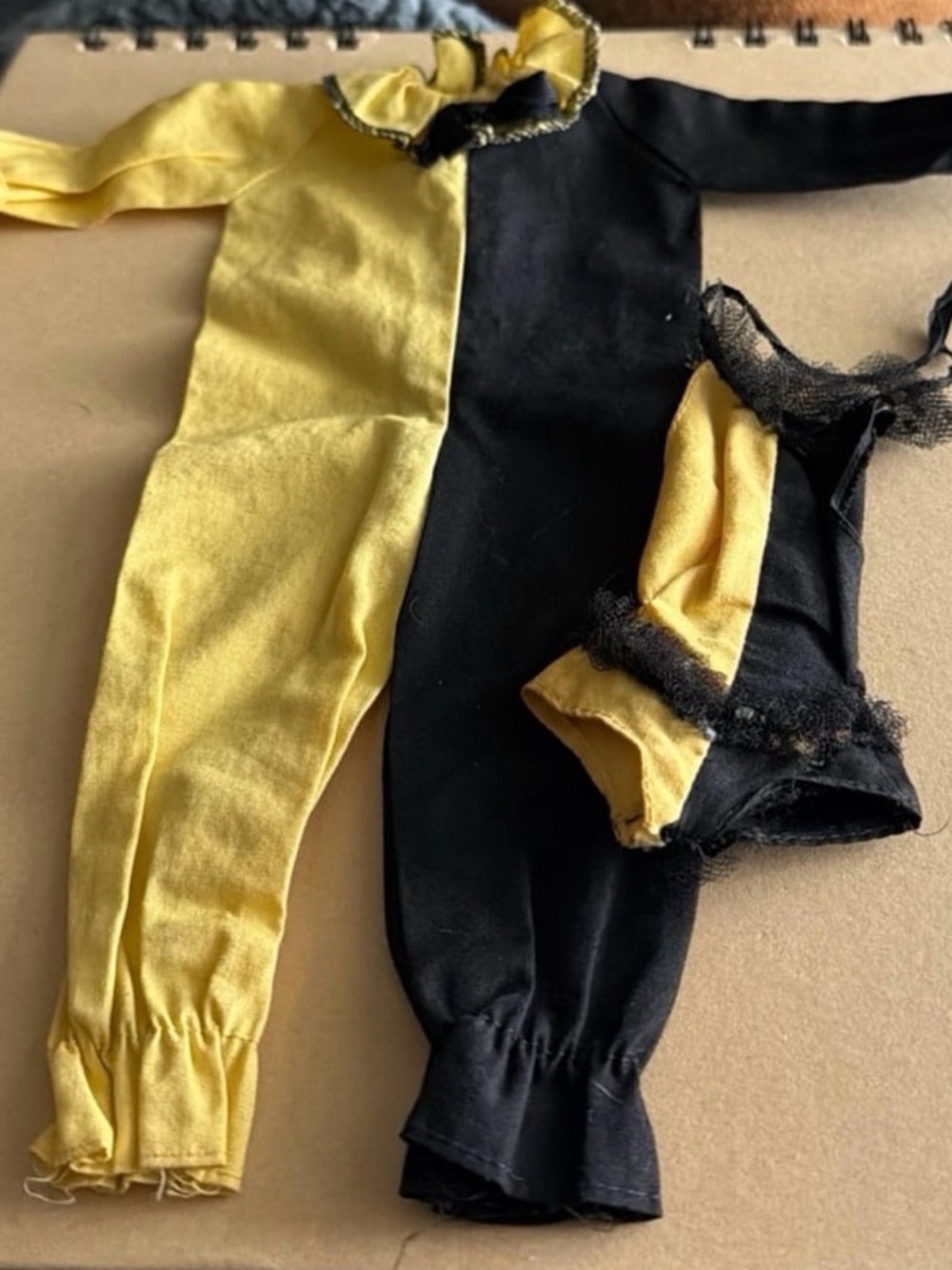Vintage Barbie & KEN Masquerade Jumpsuit for Ken and One Piece Tutu for Barbie